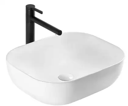 Rea Mona Slim Умивальник накладний, білий (REA-U6300)