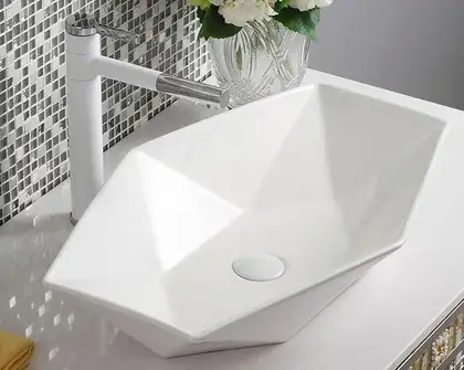 Rea Vegas White Раковина накладная, белая (REA-U6643)