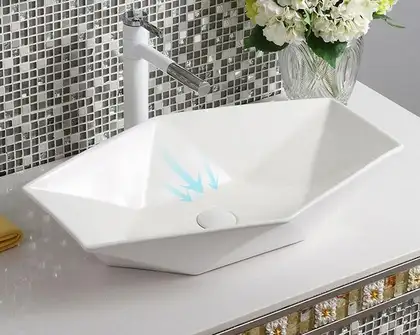 Rea Vegas White Раковина накладная, белая (REA-U6643)