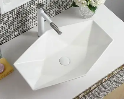 Rea Vegas White Раковина накладная, белая (REA-U6643)