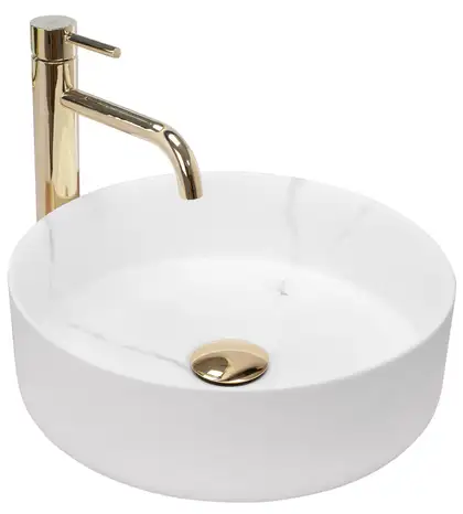 Rea Sami Marble Matt Умивальник накладний, матовий (REA-U8703)