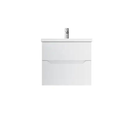 Тумба з раковиною, підвісна, 60 см AM.PM M91-FHX0602-WC0602WG38 GEM S