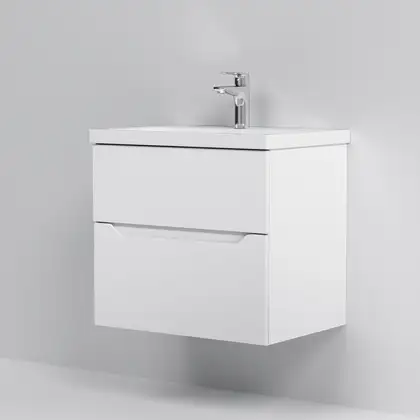 Тумба з раковиною, підвісна, 60 см AM.PM M91-FHX0602-WC0602WG38 GEM S