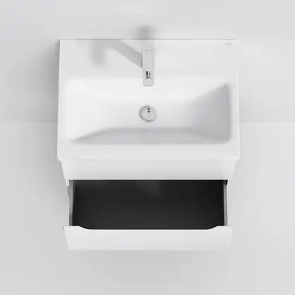 Тумба з раковиною, підвісна, 60 см AM.PM M91-FHX0602-WC0602WG38 GEM S