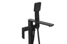 Смеситель для ванны CORSAN TRINO BLACK MATT напольный (CMB7159BL)