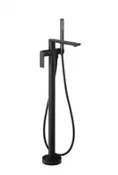 Смеситель для ванны CORSAN TRINO BLACK MATT напольный (CMB7159BL)