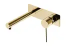 Смеситель для раковини (умывальника) CORSAN LUGO GOLD + BOX скрытого монтажа (CMB7515GL)