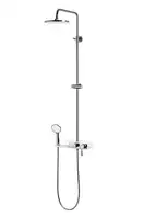 Душовий гарнітур Corsan KLAR FIBER CHROME WHITE (CMN002)
