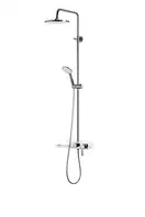 Душовий гарнітур Corsan KLAR FIBER CHROME WHITE (CMN002)