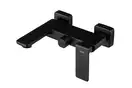 Смеситель для ванны Corsan TRINO BLACK MATT с изливом (CMZ056)