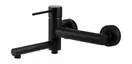 Смеситель для ванны Corsan LUGO BLACK MATT с изливом (CMZ062BL)