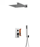 Душевая система CORSAN ADOUR CHROME + BOX скрытого монтажа (Z01MCH)