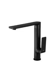 Смеситель для кухни Corsan TRINO BLACK MATT черный з подвижным носиком (CMB7121BL)