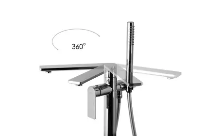 Смеситель для ванны CORSAN TRINO CHROME напольный (CMB7159CH) Смеситель для ванны CORSAN TRINO CHROME напольный (CMB7159CH)
