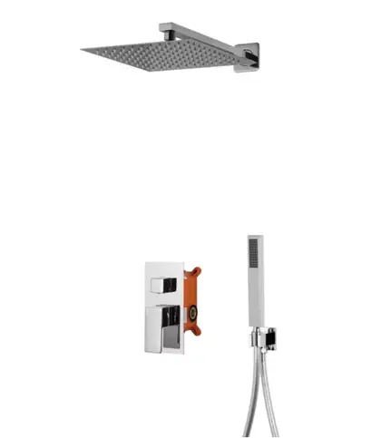 Душевая система CORSAN ADOUR CHROME + BOX скрытого монтажа (Z01MCH) Душевая система CORSAN ADOUR CHROME + BOX скрытого монтажа (Z01MCH)