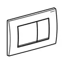 Geberit Delta 30 Клавіша змиву, глянцевий хром (115.137.21.1)