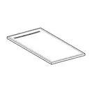 Душевой поддон Geberit Sestra 160 х 70 х h4 см, белый/поверхность со сланцевой структурой 550.206.00.2