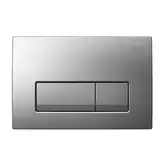 Geberit Delta 50 Клавиша смыва, матовый хром (115.119.46.1)