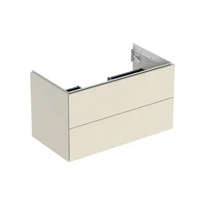 Тумба подвесная Geberit One 90 х 47 х h50,4 см, цвет - песочно-серый глянцевый 505.263.00.4