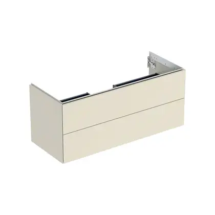 Тумба подвесная Geberit One 120 х 47 х h50,4 см, цвет - песочно-серый глянцевый 505.265.00.4