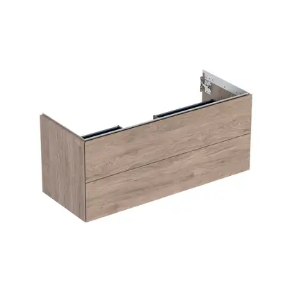 Тумба подвесная Geberit One 120 х 47 х h50,4 см, цвет - орех тёмный 505.265.00.6