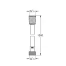 Душовий шланг 1500 Grohe Relexaflex (28151001)