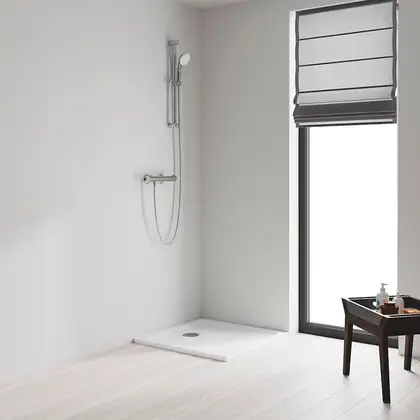 Душовий гарнітур зі штангою, 1 режим струменю Grohe New Tempesta Classic (27853001)