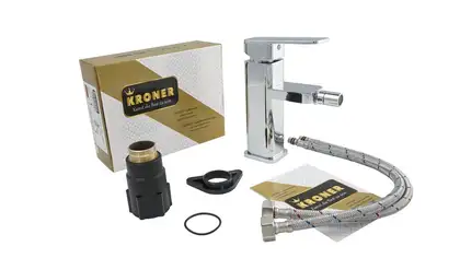 Kroner KRM Ems Змішувач для біде, хром (Ems-C020) Kroner KRM Ems Змішувач для біде, хром (Ems-C020)