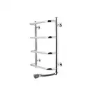 Рушникосушарка електрична Kroner Скоба ДС08ER 600х500/4 ЕR (ДС6050-4ЕR)