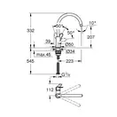 Grohe Start Flow Змішувач для кухні, хром (31555001)