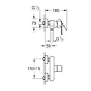 Grohe Get Змішувач одноважільний для душу, хром (32888000)