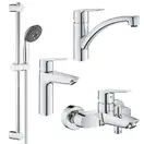 Grohe Start Набір змішувачів 4в1, хром (UA202301KE)