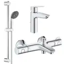 Набір змішувачів 3 в 1 для ванної кімнати S-Size Grohe Start UA202304TS