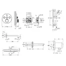 Grohe SmartControl Душова система 3в1, хром (UA202801R3)