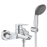 Змішувач одноважільний для ванни з душовим гарнітуром Grohe Start 23413002