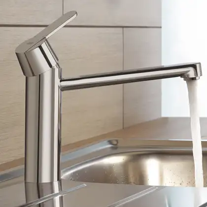 Змішувач одноважільний для кухонної мийки Grohe Get 30196000