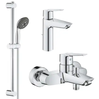 Grohe Start Набір змішувачів 3 в 1, хром (UA202301MQ)