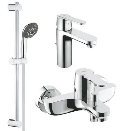 Набір змішувачів 3 в 1 для ванної кімнати M-Size Grohe Get UA202701MQ