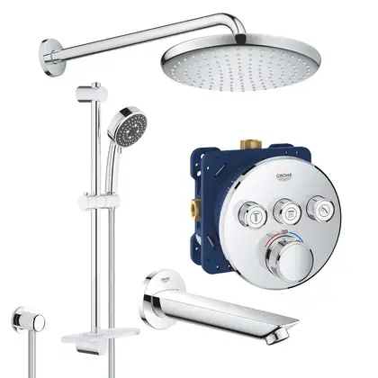 Grohe SmartControl Душова система 3в1, хром (UA202801R3)