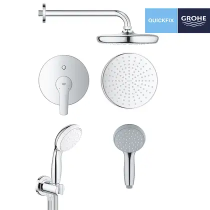 Душова система на 2 споживача прихованого монтажу Grohe Start UA202802R2