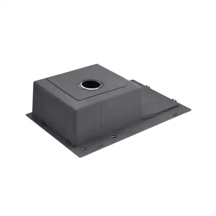 Kroner KRP PVD Кухонна мийка, чорна (Schwarze-7849LHM)