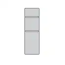 Полотенцесушитель електричний Zehnder Vitalo Bar з хромовим держателем 1570х400 350 Вт, анодований алюміній (VIPES-160-40/GD) (VIPES-160-40_GD)