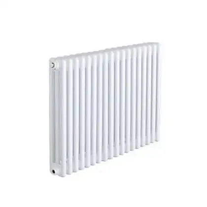 Радіатор трубчатий Zehnder Charleston 3060-22 H=600 мм; L=1012 мм (1038мм); T=100 мм + (35мм) (5510)1340 Вт, Traffic White (3060-22 RAL 9016 5510)