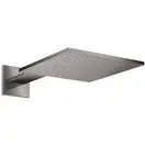 Верхній душ з тримачем Axor ShowerSolutions 300х300 1jet, polished black chrome (35314330)
