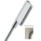 Ручний душ Axor ONE 2jet, stainless steel optic (45720800)