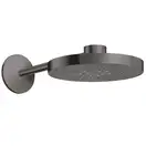 Верхній душ Axor One 280 2jet з тримачем, Brushed Black Chrome (48492340)