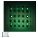 Верхній душ Bossini Dream-Oki RGB Lights Cromotherapy 470х470, хром (H37456000030016)