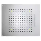 Верхній душ BOSSINI Dream / 2 дощ, водоспад, 4RGB LED, для підвісної стелі 57x 47сm, хром (H38906000030016)