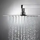 Душова лійка Bossini TETIS 400х250 з кронштейном 21, хром (H70877H00030009)