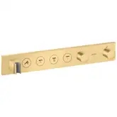 Термостат для душу Axor Showersolutions Select 600/90 на 4 функції, золото (18357990)